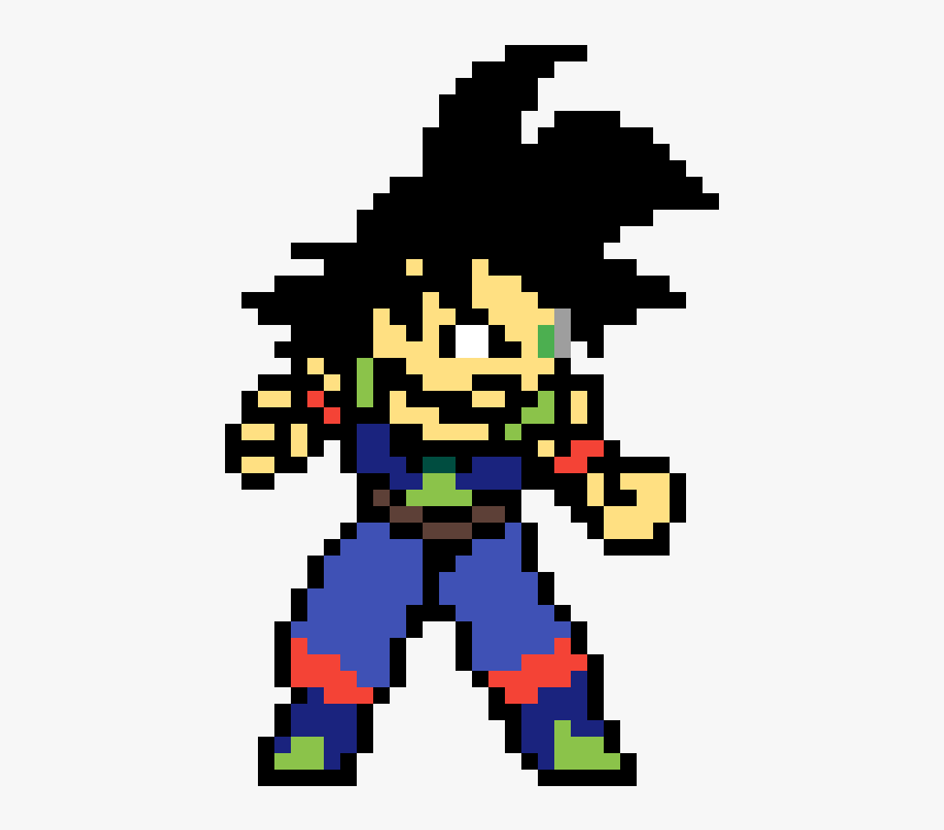 Goku Black Pixel Art, HD Png Download - kindpng Goku Black Pixel Art, HD Png Download - kindpng