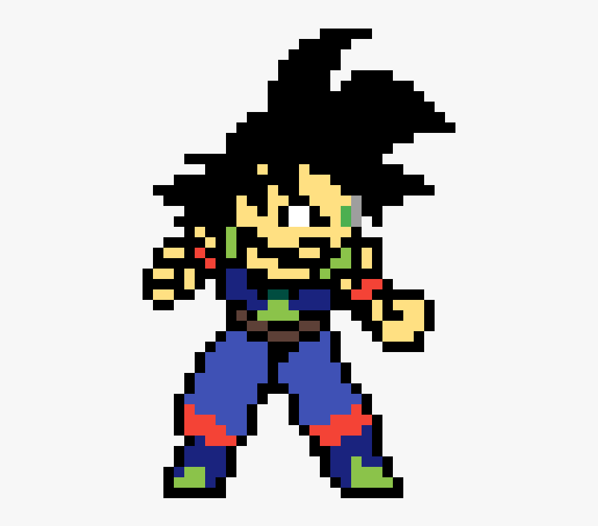 Goku Black Pixel Art, HD Png Download, Free Download