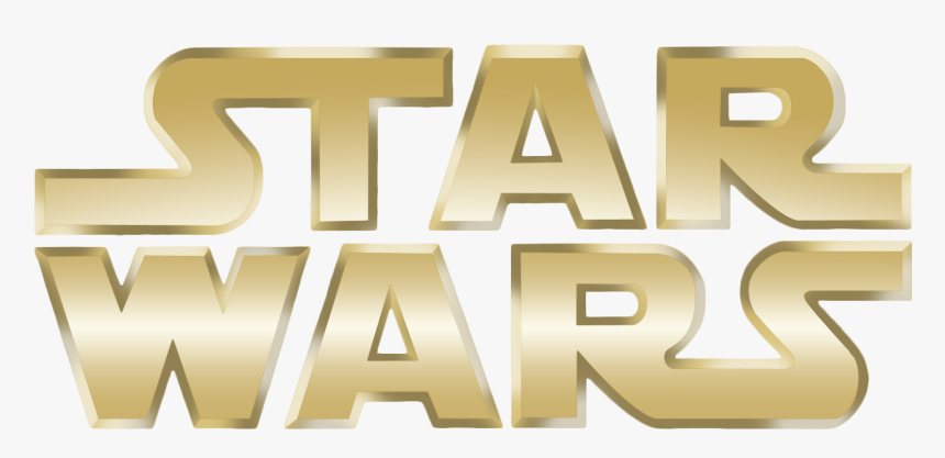 Star Wars Logo - Star Wars Gold Logo, HD Png Download, Free Download