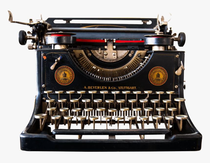 Typewriter Beyerlen And Co - Typewriter Png, Transparent Png, Free Download
