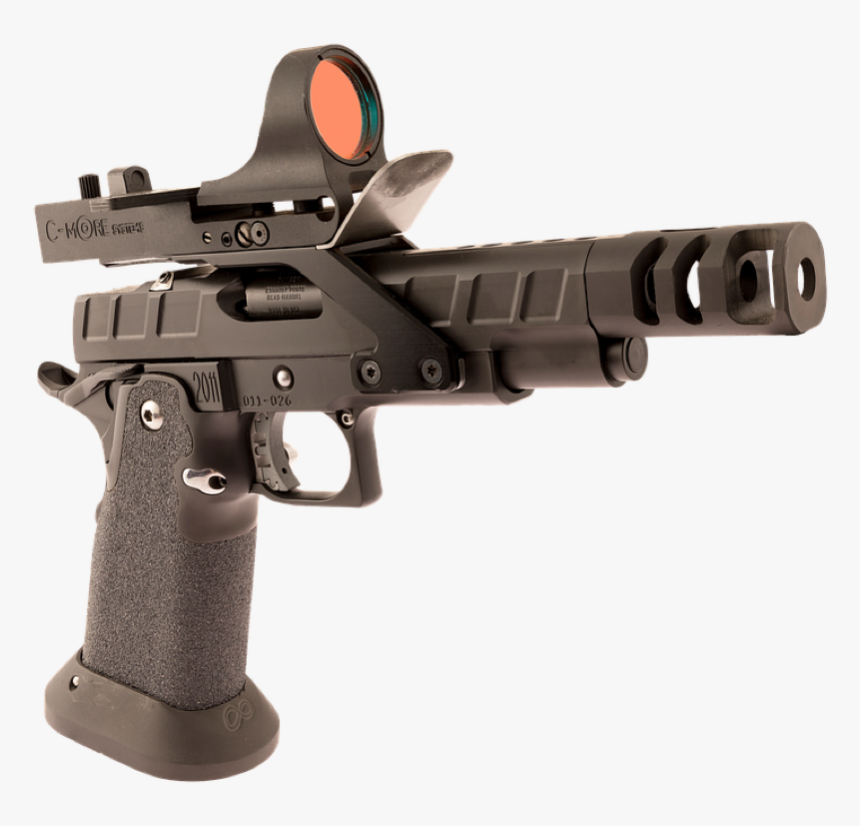 Race Gun With Sight - Uspsa Race Gun, HD Png Download, Free Download