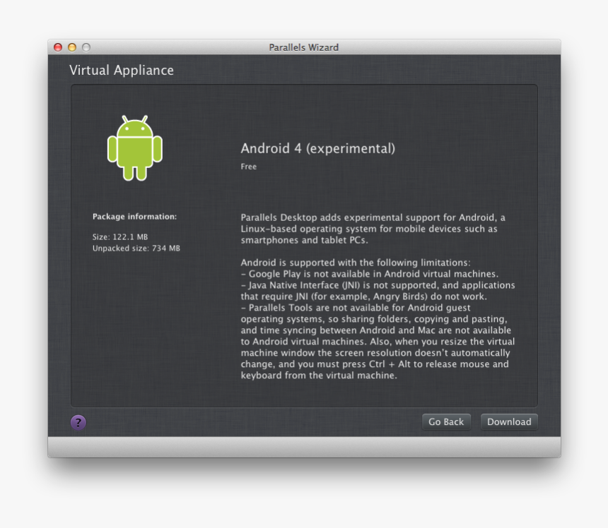 Parallels-androidvm - Android, HD Png Download, Free Download