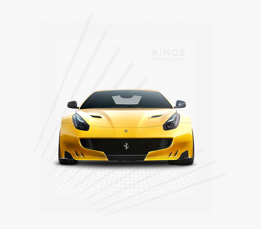 Exotic Car Png - F12 Tdf Front, Transparent Png, Free Download