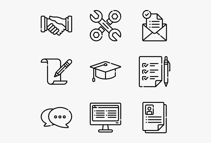 Job Resume - Design Vector Icon, HD Png Download, Free Download