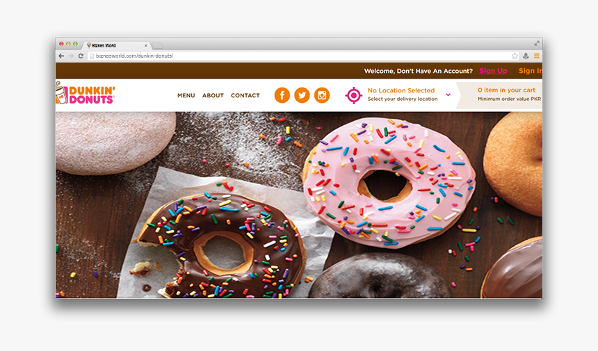 Dunkin Donuts, HD Png Download, Free Download