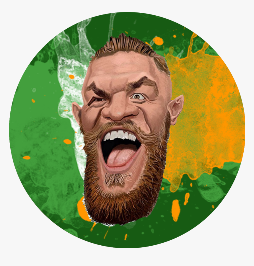 Connor Mc Gregor Knock Out Burger - Illustration, HD Png Download, Free Download