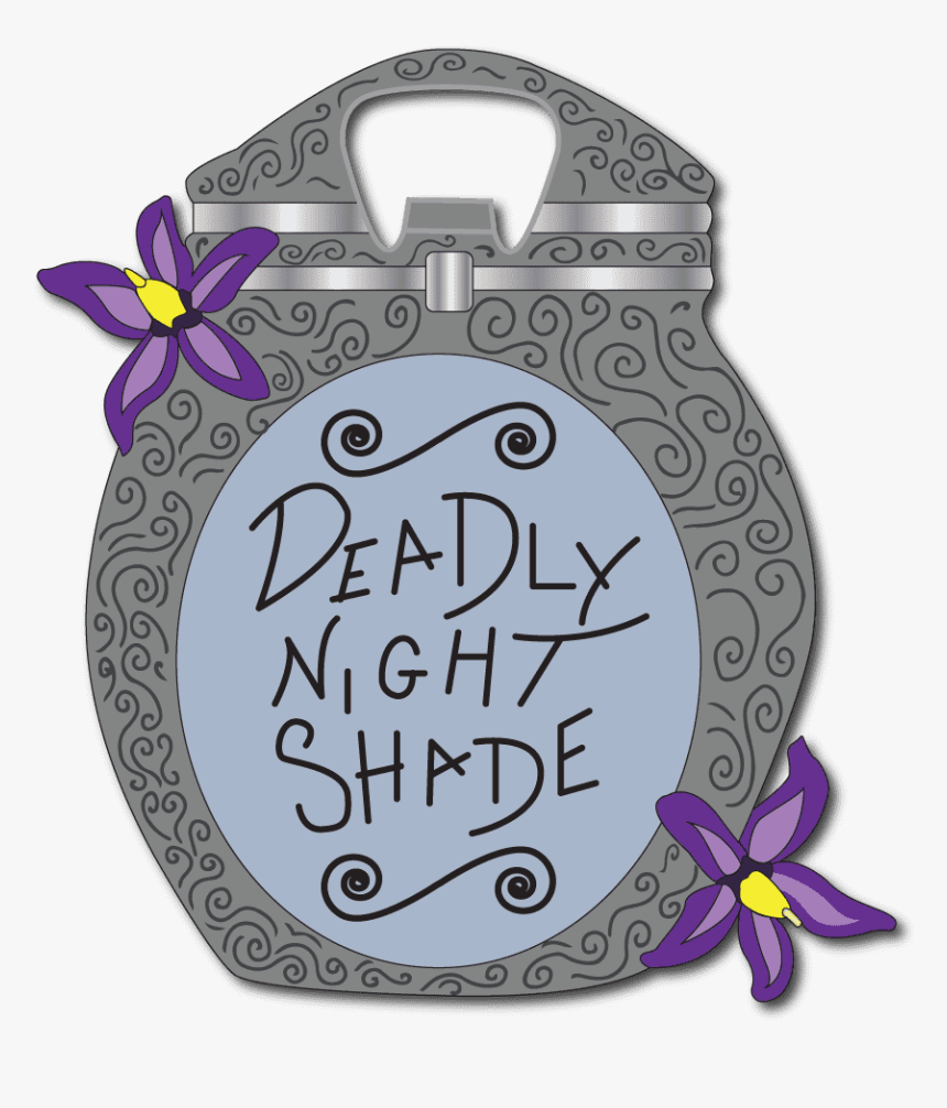 Deadly Nightshade Bottle Opener - Illustration, HD Png Download, Free Download