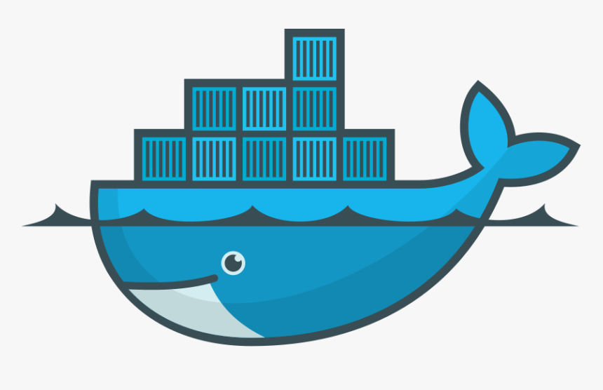 1300px-docker Container Engine Logo - Docker Hub, HD Png Download, Free Download