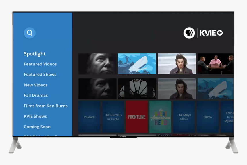 Pbs App On Tv With Fire Tv - Billboard, HD Png Download, Free Download