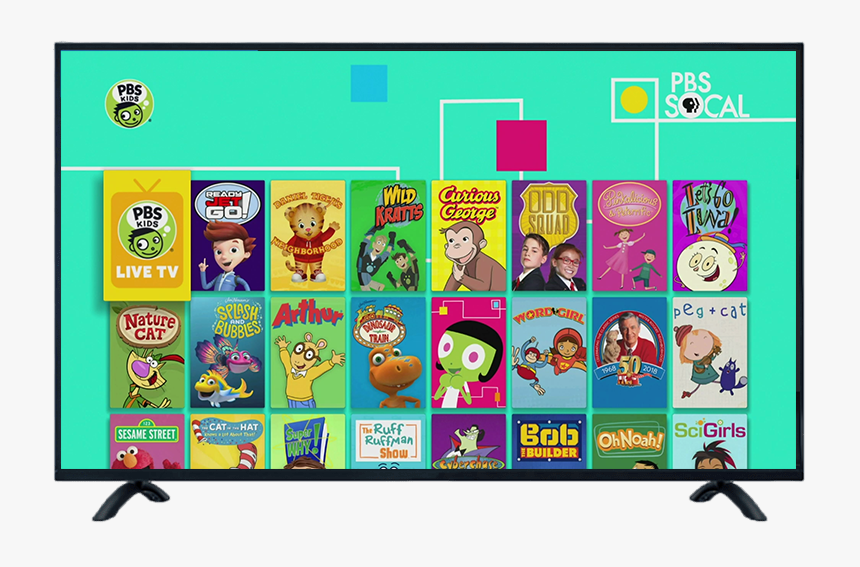 Pbs Kids App On Amazon Fire Tv - Pbs Kids, HD Png Download, Free Download