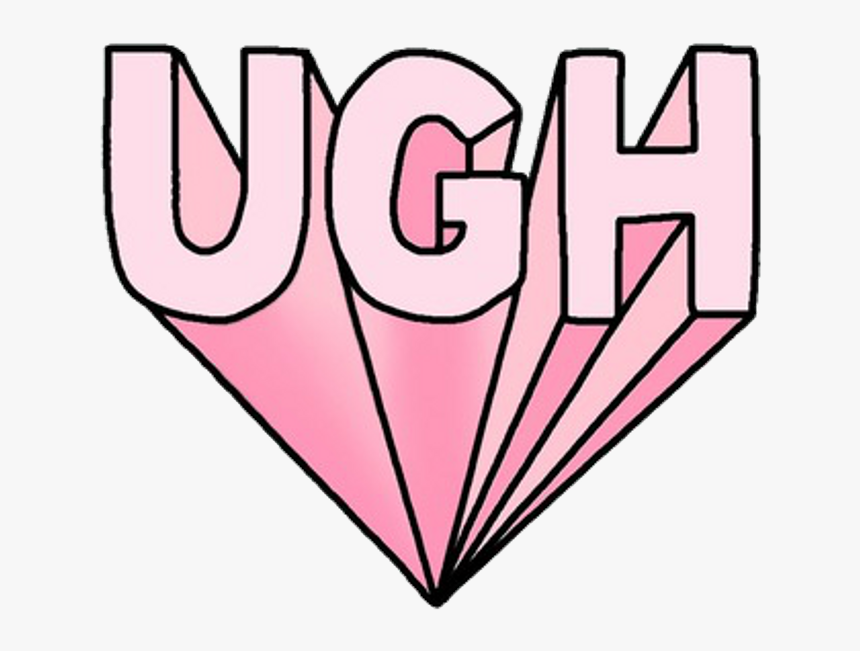 Png Ugh , Png Download - Stickers Tumblr Ugh, Transparent Png, Free Download