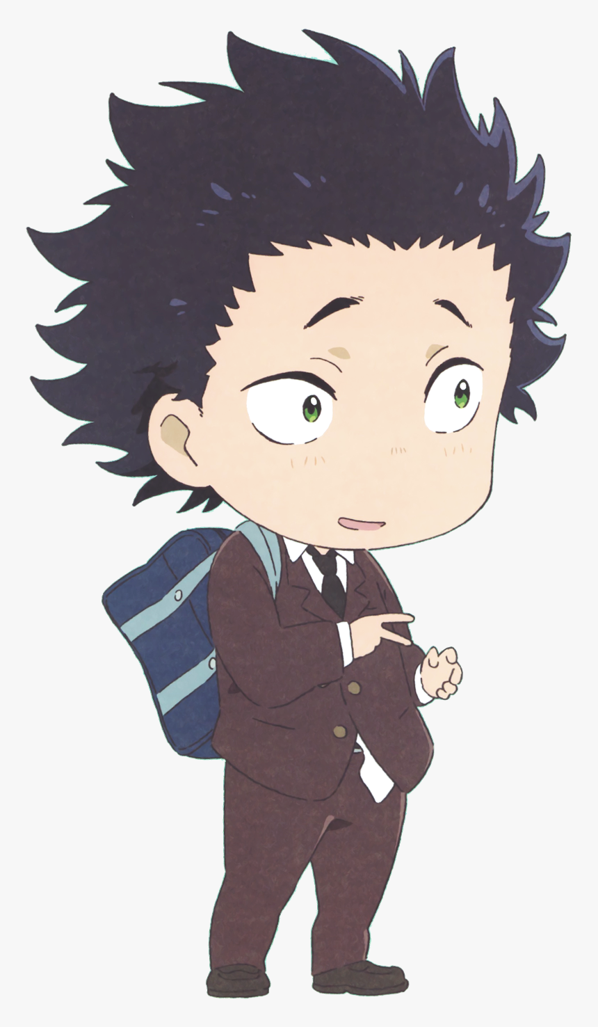 Anime Png Tumblr Koe No Katachi Chibi Transparent Png Kindpng