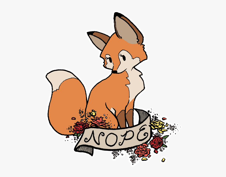 Image - Fox Drawing, HD Png Download, Free Download