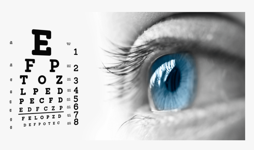 Transparent Laser Eye Surgery Clipart - Eye Test Chart Png, Png Download, Free Download