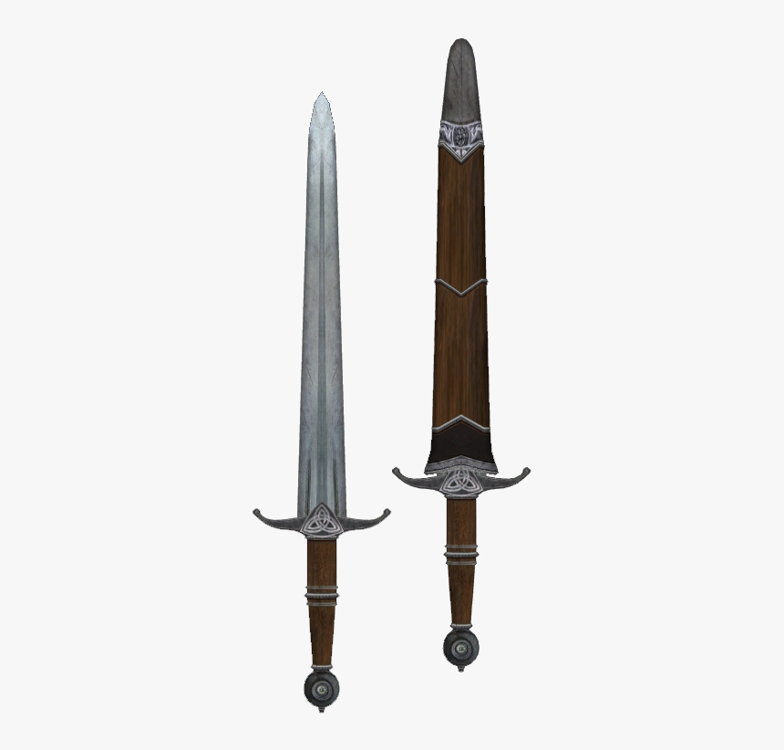 Oblivion Steel Sword, HD Png Download, Free Download