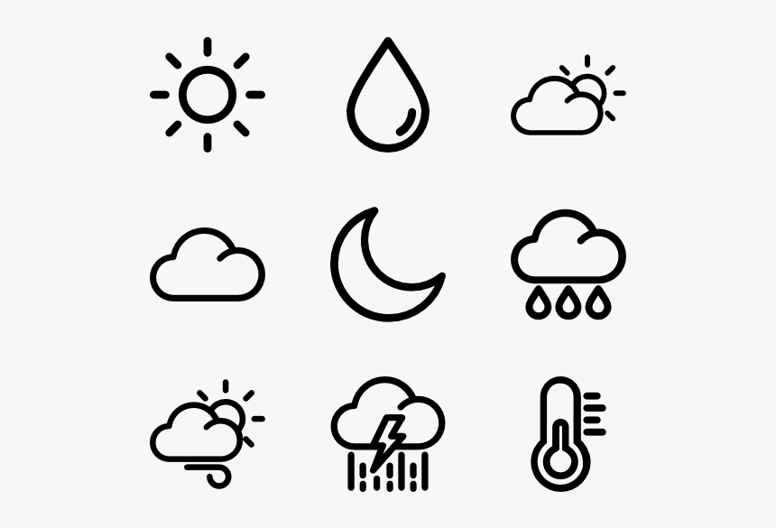 Weather - Surf Icons, HD Png Download, Free Download