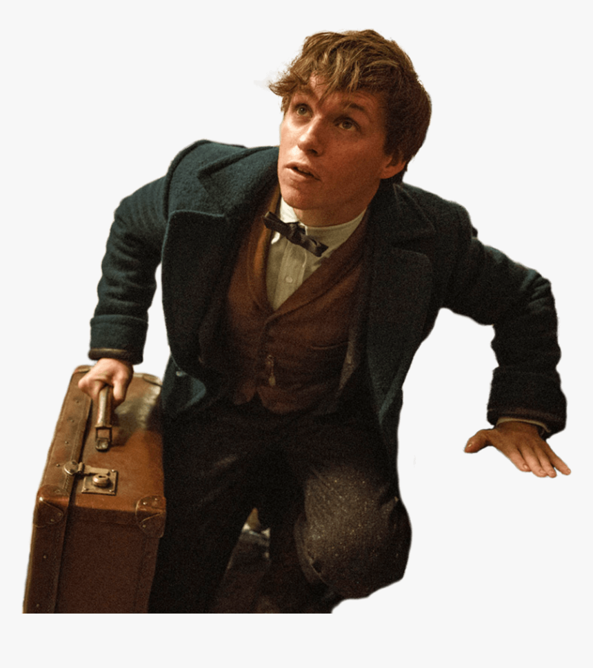 Transparent Newt Png - Eddie Redmayne Newt Scamander, Png Download, Free Download