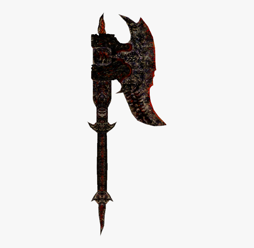 Daedric War Axe Skyrim, HD Png Download, Free Download