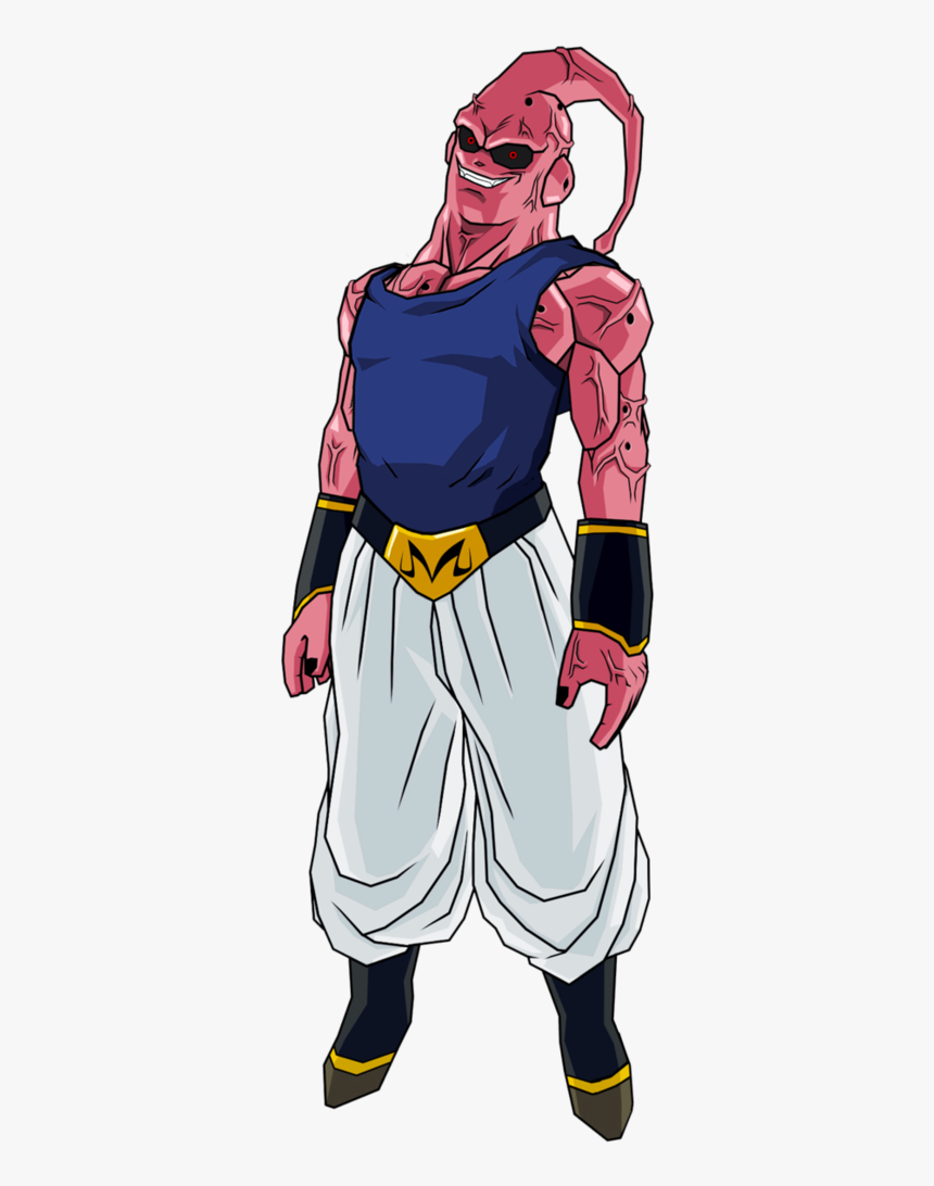 Super Buu Abs Vegeta By Db Own Universe Arts-d39m5t6 - Super Buu Damaged, HD Png Download, Free Download