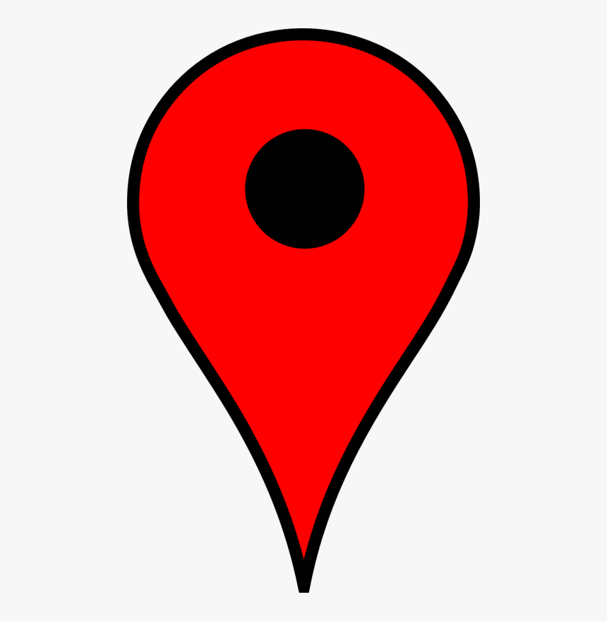 Location, Poi, Pin, Marker, Position, Red, Map - Flecha De Google Maps, HD Png Download, Free Download