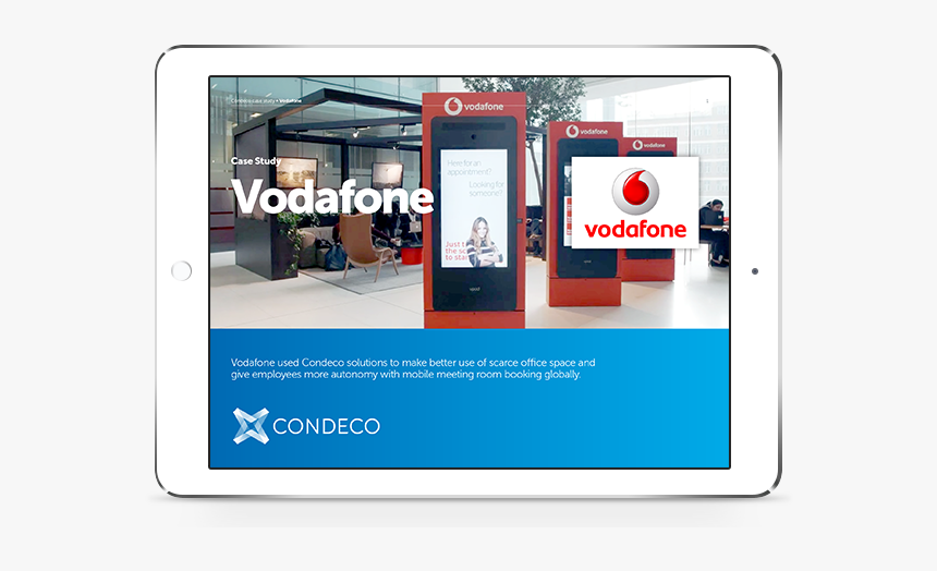 Vodafone Case Study - Display Advertising, HD Png Download, Free Download