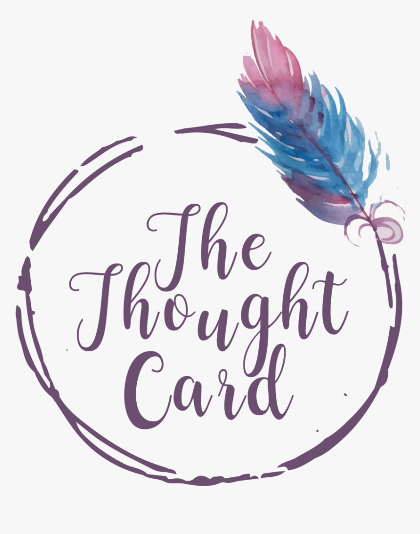 The Thought Card - Calligraphy, HD Png Download, Free Download