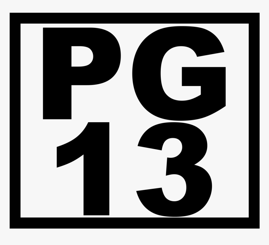 Pg - Pg 13 Logo Png, Transparent Png, Free Download