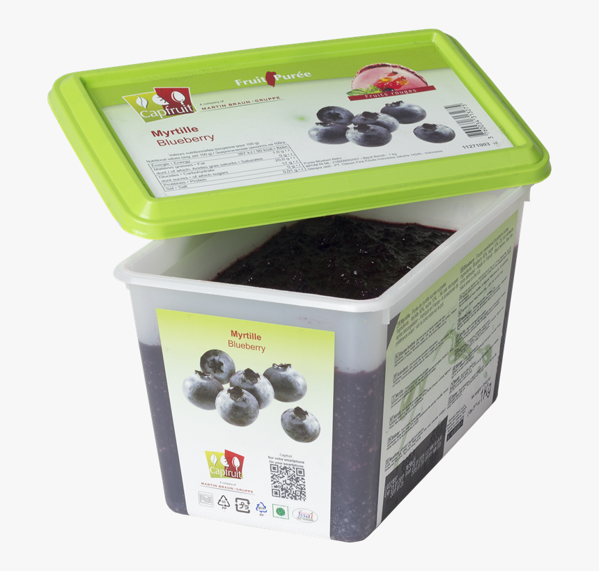 Blueberry Puree/frz, Capfruit, 1kg , Png Download - Málnapüré, Transparent Png, Free Download