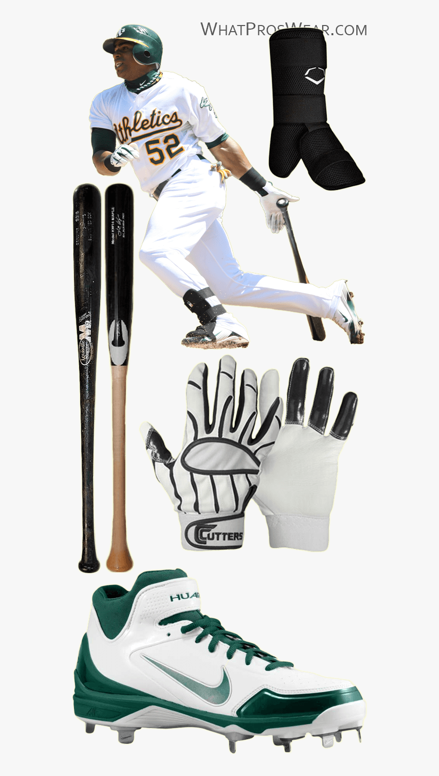Yoenis Cespedes Bat, Yoenis Cespedes Batting Gloves, - Vintage Base Ball, HD Png Download, Free Download