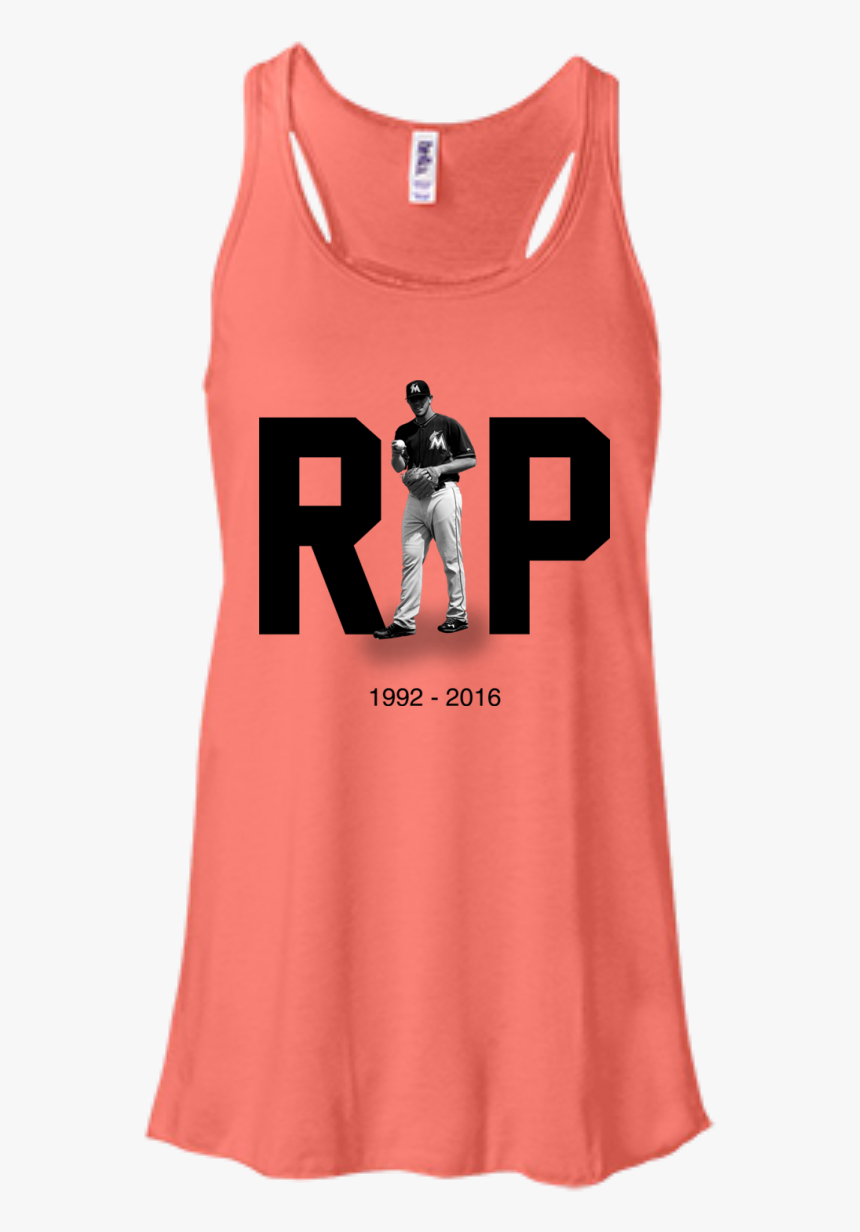 Image 122px Rip Jose Fernandez 2016 José Fernández - Active Tank, HD Png Download, Free Download