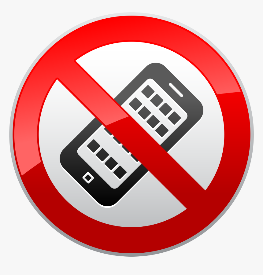 No Activated Mobile Phones Prohibition Sign Png Clipart - Fora De Cobertura, Transparent Png, Free Download