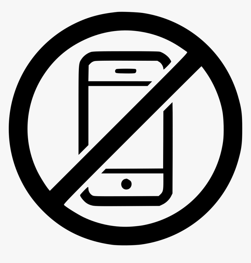 Shut Down Forbidden No Phone Delete - No Cell Phone Use In Office, HD Png Download, Free Download