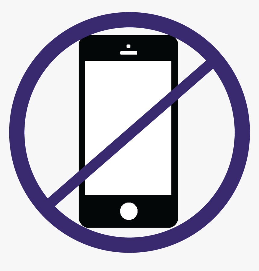 No Phone - Cell Phone X Through, HD Png Download, Free Download
