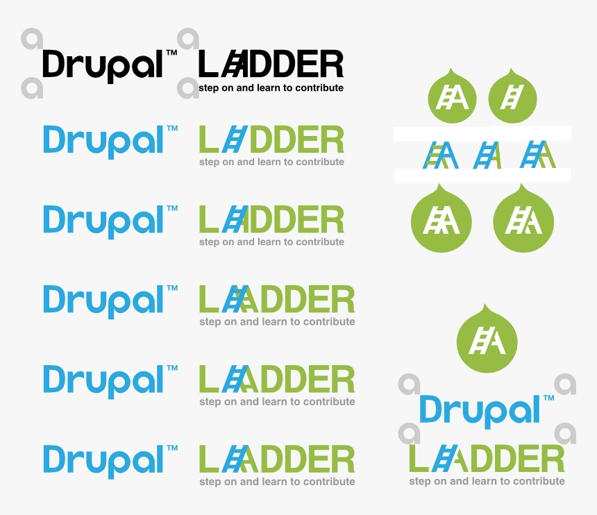 Drupal Ladder Test Logos - Drupal, HD Png Download, Free Download