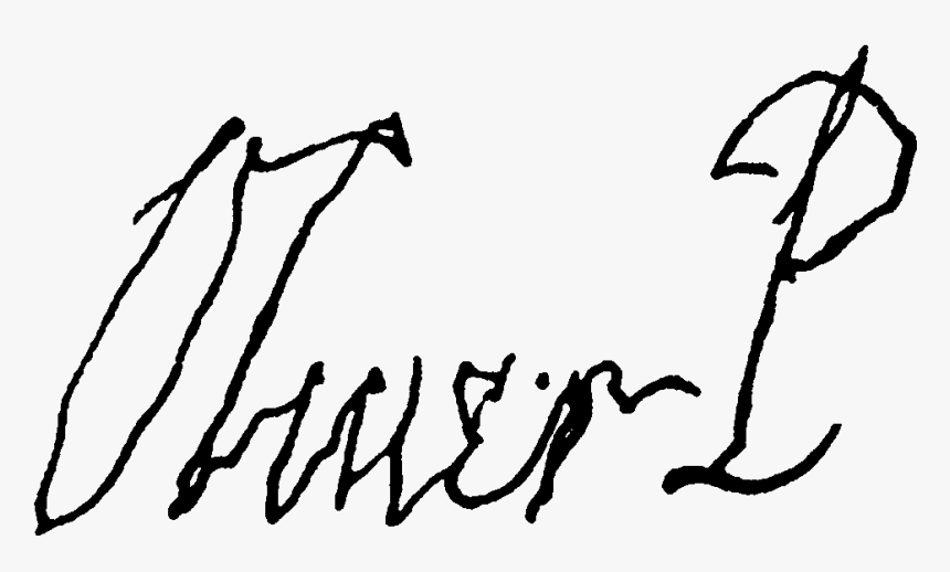 Signature Of Oliver Cromwell - Oliver Cromwell Signature, HD Png Download, Free Download