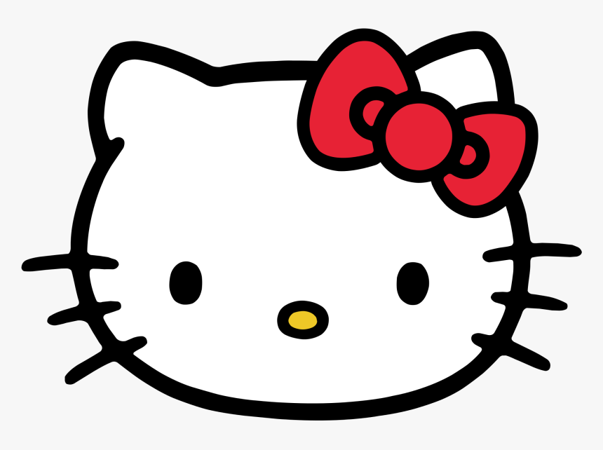 Hello Kitty Hello Kitty Head Clipart In Png File - Hello Kitty Logo, Transparent Png, Free Download