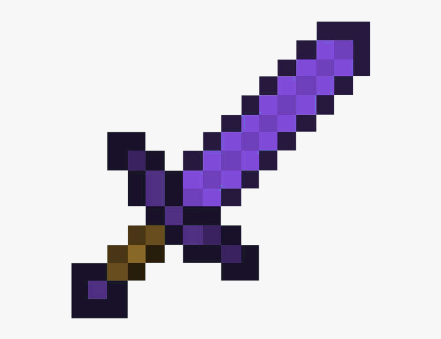 Minecraft Lapis Lazuli Sword, HD Png Download, Free Download