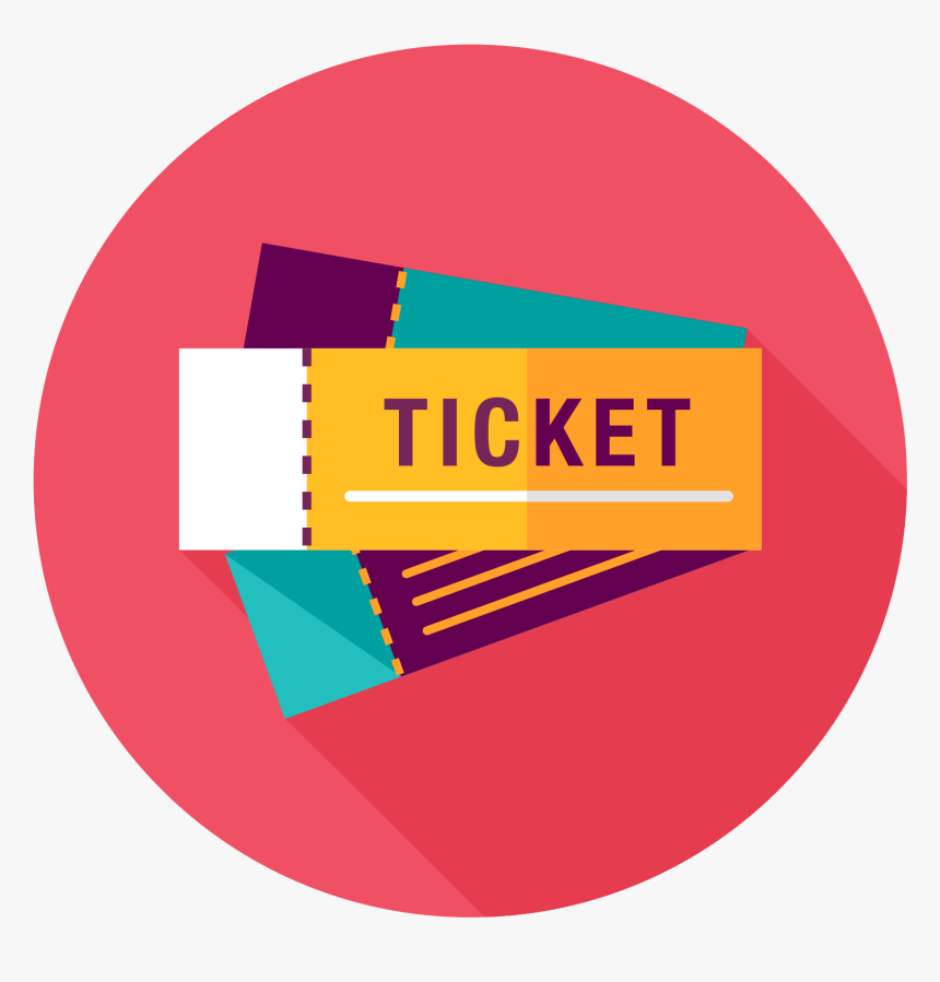 Transparent Tickets Clipart - Ticket Flat Icon, HD Png Download, Free Download
