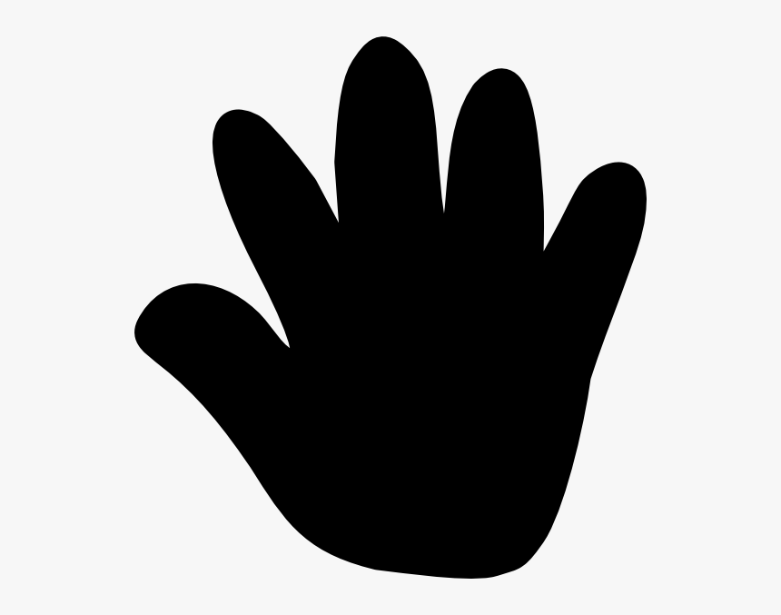 Hand Prints White Clipart Png, Transparent Png, Free Download