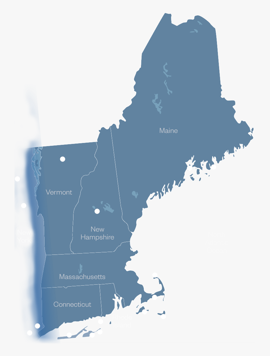 Maine And Nh Map, HD Png Download, Free Download