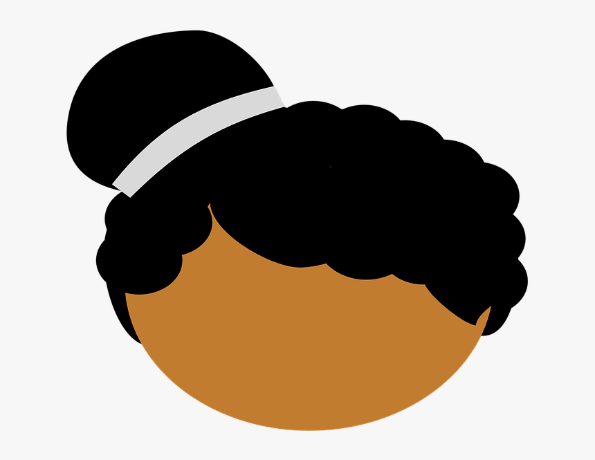 Child Head, Black, Girl, Children Silhouette, Kid, - Black Girl Icon Png, Transparent Png, Free Download