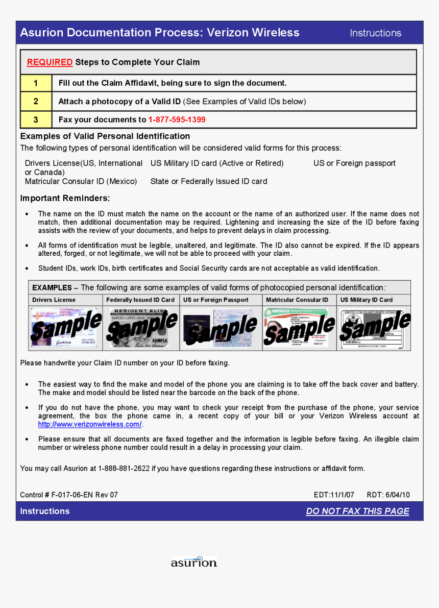 Metropcs Insurance Affidavit Form, HD Png Download, Free Download