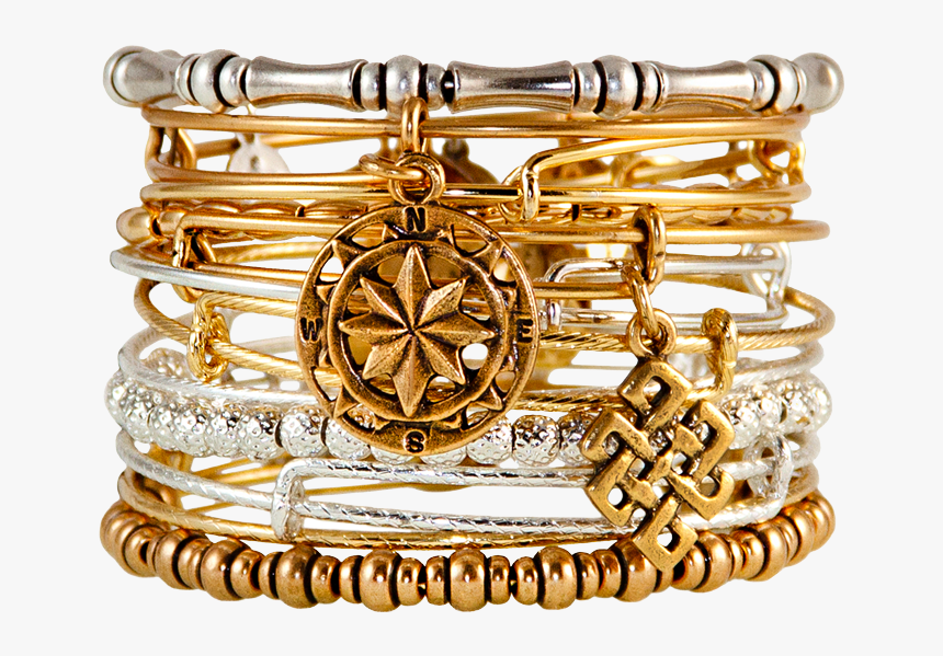 Alex And Ani Classic Mixed Charms Bangles - Alex And Ani Bracelets Png, Transparent Png, Free Download