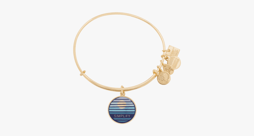 Simplify Charm Bangle - Alex And Ani Bracelet Transparent, HD Png Download, Free Download