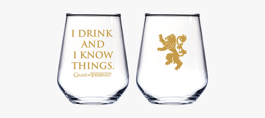 Got Stemlesss Wine - Game Of Thrones Lannister, HD Png Download, Free Download