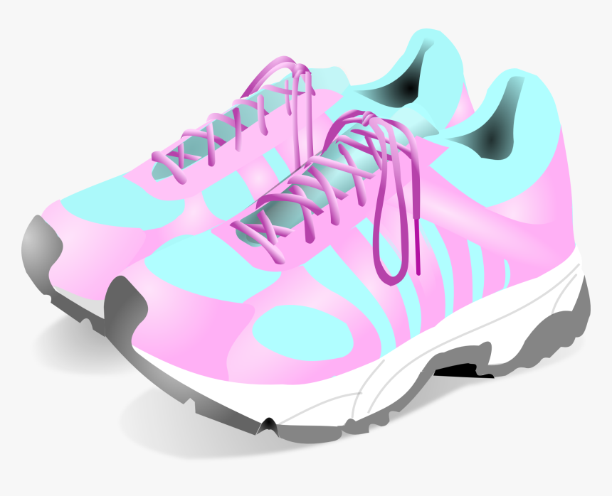 Free Tennis Shoe Clipart Png - Gym Shoes Clipart, Transparent Png, Free Download