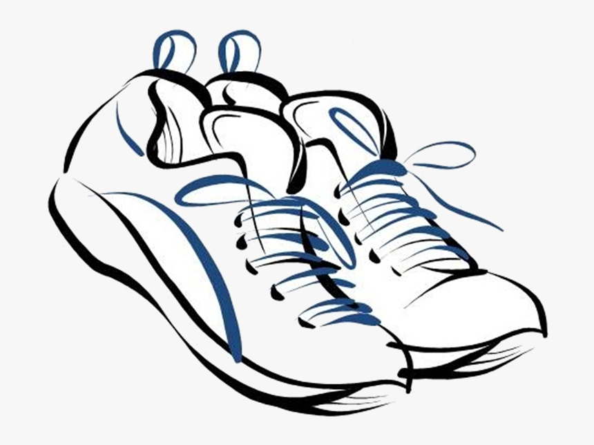 Track Shoe Clip Art Clipart Image Transparent Png - Clipart Running Shoes Pair, Png Download, Free Download