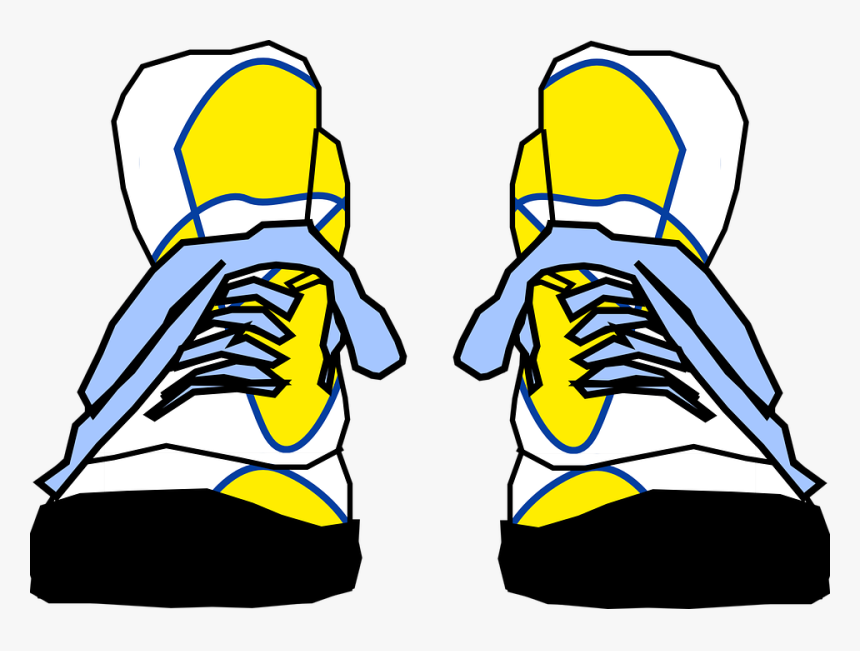 Funny Shoe Clipart - Sneakers Clip Art, HD Png Download, Free Download