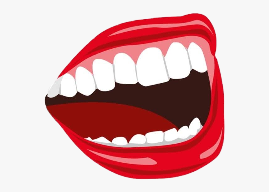 #laugh #laughing #mouth #mouthingoff #lips #teeth #lipart - Laughing Mouth Png, Transparent Png, Free Download