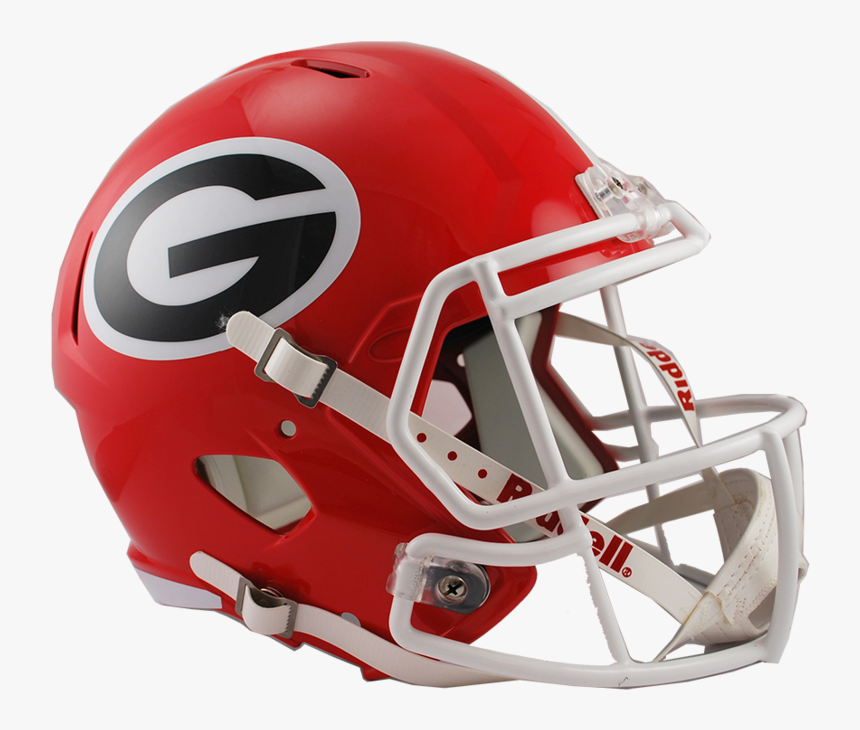 Georgia Bulldogs Replica Full Size Speed Helmet"

 - Georgia Bulldogs Helmet, HD Png Download, Free Download